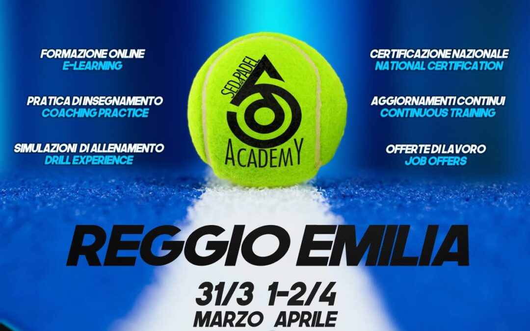 Reggio Emilia, Corso Istruttori dal 31 marzo al 2 aprile: i moduli per iscriversi – PDF